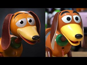 Boneco Slinky Dog com falas em inglês Cachorro de Mola Toy Story 4 Disney Parks speak english