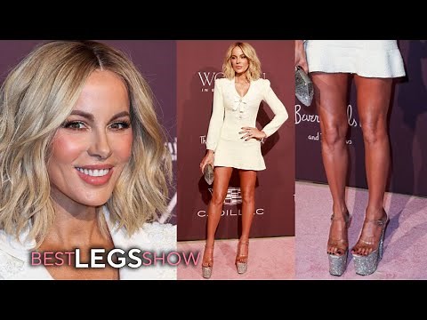 Kate Beckinsale ✨ Legs in White Mini Dress | Hollywood Reporter’s Gala