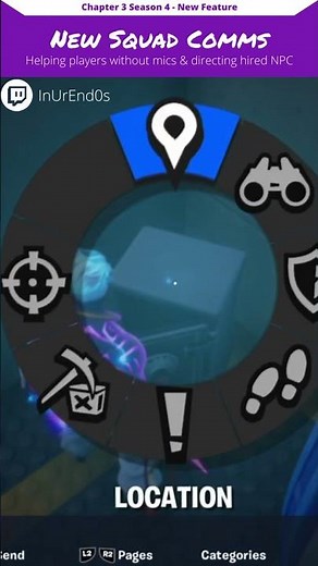 FORTNITE | New Squad Comms feature to communicate with hired NPC's