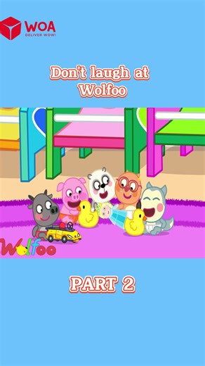 Don't Laugh at Wolfoo - Funny Moments Compilation