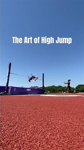 High jump is made up of different phases that allow for a great jump #highjump #highjumper #track