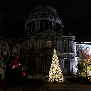 St Paul's Cathedral Christmas Tree 🎄 | Wonders of London