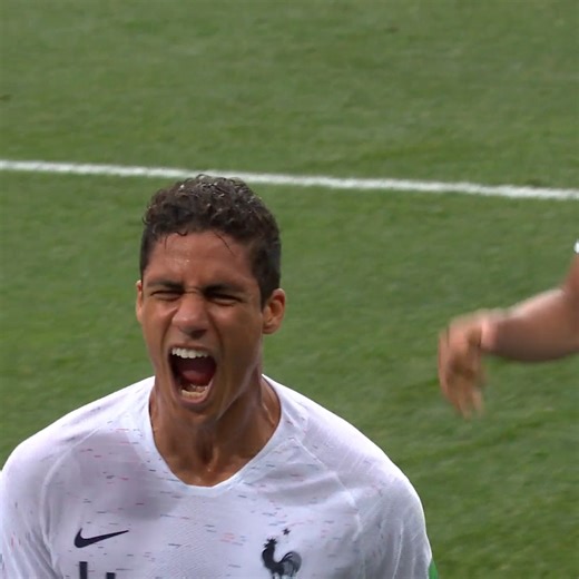 Varane = Lethal. 🇫🇷 #FIFAWorldCup | FIFA World Cup