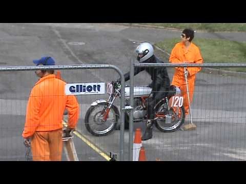 HONDA CR110 50cc 1962 AT THUNDERSPRINT PRACTICE 2012