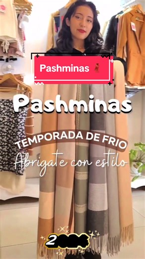 Pashminas al por mayor y menor para el invierno
