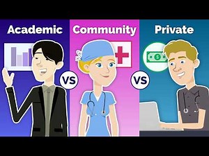 Academic vs Community vs Private Practice | Best Doctor Career