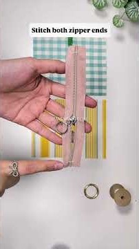 Easy Keyring Pouch Sewing Tutorial | Free Beginner Sewing Pattern
