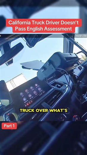 5.1K views · 23 reactions | California Truck Driver Doesn’t Pass English Assessment | Suitable Home Design | Facebook