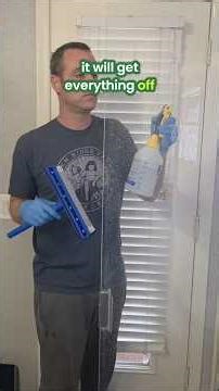 Tired Of Hard Water Spots? #cleaning #cleaningtips #cleaninghacks #cleantok #professionalcleaners