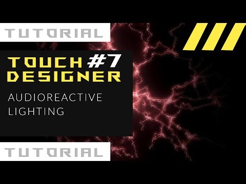 TouchDesigner tutorial #7. Audioreactive zippers #electro #techno