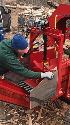 YHT Log Processor Gets a Face Lift! #firewood