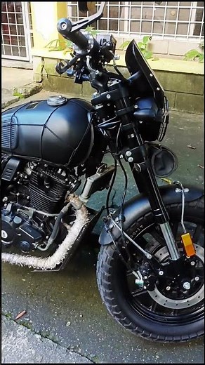 RUSI Classic 250i 2025 #classic #upgrades #scrambler