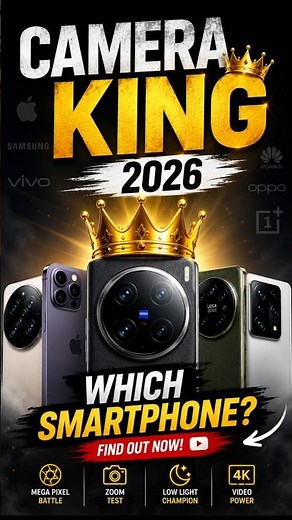 Top 5 Best Camera Phones 2026 🔥