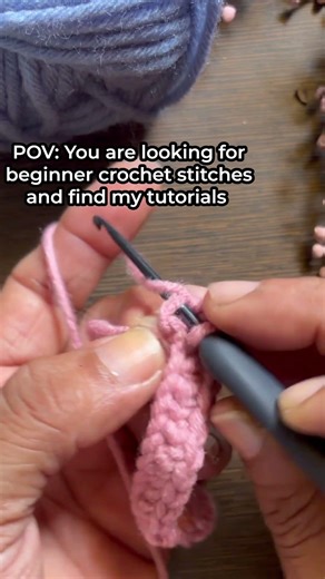 How to Crochet a Chain Stitch 🧶 | Easy Beginner Tutorial #crochettutorialforbeginners #crochetchain