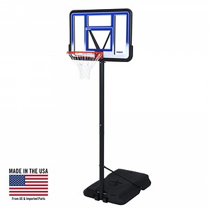 Lifetime 42-Inch Shatterproof Portable Basketball Hoop with Telescoping adjustment & Classic Rim - Model 1270-Outdoor Play