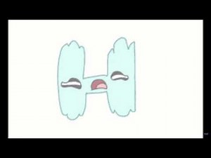 Alphabet Lore Letters screaming but wih voices