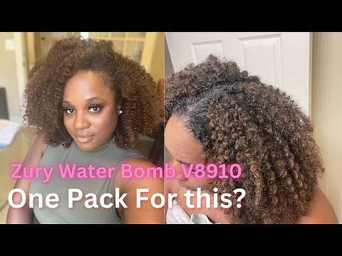 Zury V8910 Water Bomb One Pack Enough Crochet Hair| Honest Crochet Review