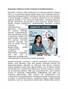 Domestic Violence Worksheet for Sub-Plan or Classwork & Homework