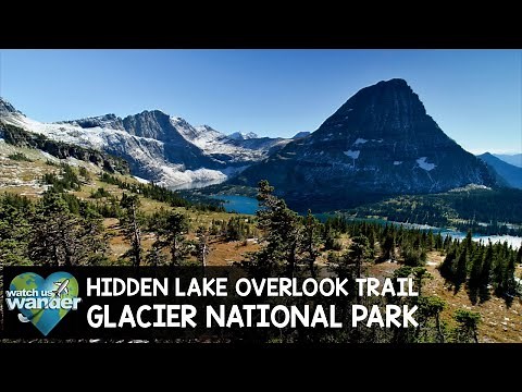 Hidden Lake Overlook Trail in Montana's Glacier National Park