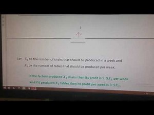 STAT 278 Lec 3 & 4 Construction of LP Model