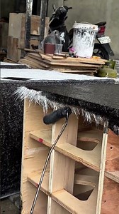 resin application process #tutorial #woodworking #resin