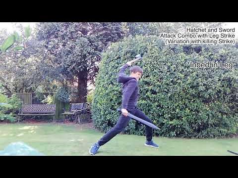 Barbarian/Viking Attack Move Sets and Combinations (Mocap and Animation Reference From April 2019)