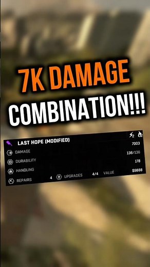 High Damage & Best Weapon in Dying Light!!!
