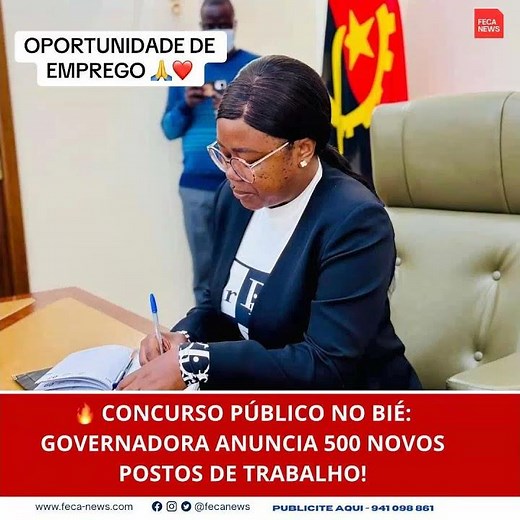 Concurso público Bié 2025