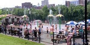 Fairmont's "Splash Park" opens for the summer