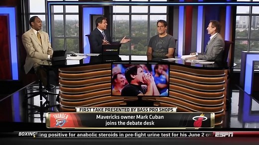 Mark Cuban Takes Down Skip Bayless and Steve A. Smith