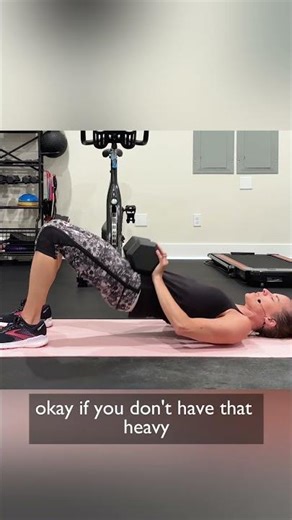 Glutes + weight = next-level hip bridges.