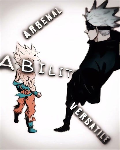 Goku vs Gojo (EQUAL STATS)