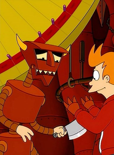 Hell’s hand cursed, creepy, but super effective #futurama #animation #movie #cartoon #film #funny
