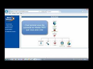 Configuration du réseau WIFI avec le routeur Sagem 3304 V2 de Maroc Telecom