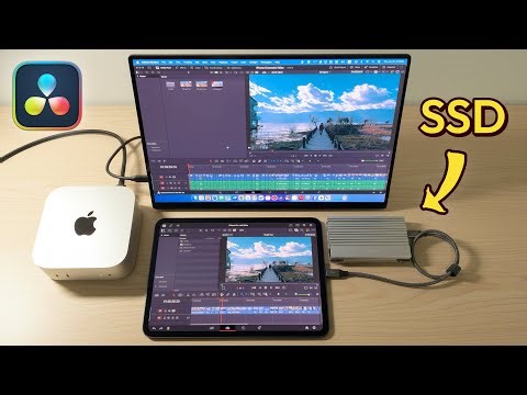 iPad + Mac ONE SSD Video Editing Workflow (No More Media Transfers)