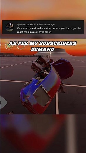 Flexicx insane roll over crash test #flexicx