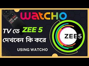 Login Zee5 on TV with Watcho app correctly | View OTT app on tv and mobile