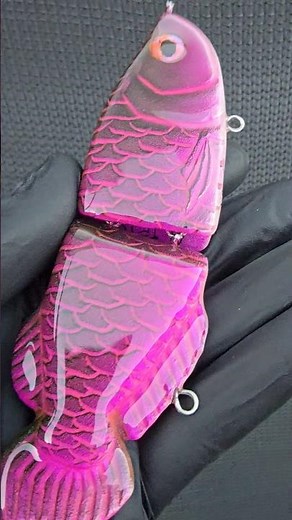 #handmade #arowana #fishing #lure #alien_predator_lures