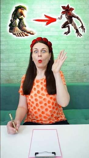 How to draw Demogorgon Stranger Things Prr prr Patapim #shorts