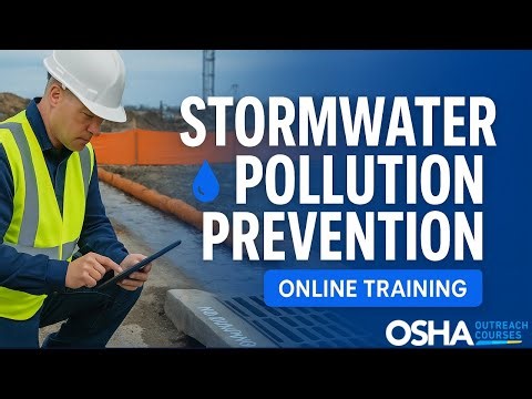 Stormwater Pollution Prevention Training | OSHA Environmental Safety Course | OSHA Outreach Courses