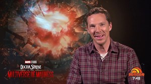 Benedict Cumberbatch is back as the mystical superhero Dr Strange in the Multiverse of Madness 👏🏻 We spoke to the actor about what Marvel fans are in for when they see the secretive flick. | Sunrise