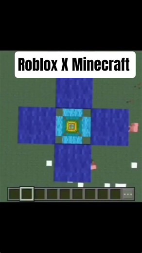 Roblox X Minecraft 😳