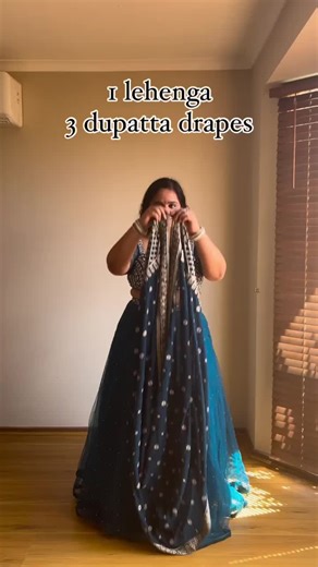3 Stylish Ways to Drape Your Lehenga Dupatta | Indian Fashion Tips