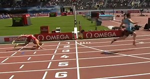 Track Runner Breaks His Leg During 100m Sprint!