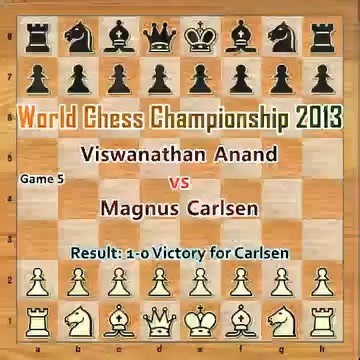 ⭐ 🇳🇴 Magnus Carlsen vs. 🇮🇳 Viswanathan Anand 🏆 World Chess Championship 2013 – Game 5 📅 November 5, 2013 ♟️ Opening: English Opening → Semi-Slav / Marshall Gambit Structure 🏁 Result: 1-0 Victory for Magnus Carlsen #WorldChessChampionship #Anand #Carlsen #ChessHistory | The Pawn