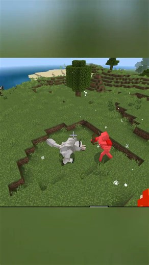 Mutant Skeleton VS Mutant Wolf /#minecraft