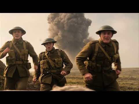 World War 1 Trench Warfare in Color | Restored & Animated Original Photography