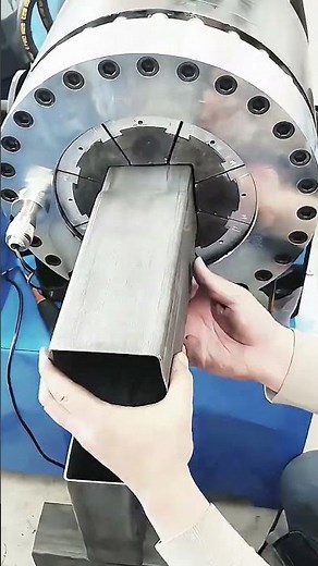 10×10 square tube insert shrink head # Tube shrinking machine Dongsheng Manufacturing #shorts