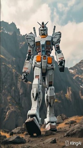 Epic Gundam Walk — Cinematic Mecha Power ⚙️✨ | Realistic Mecha Animation