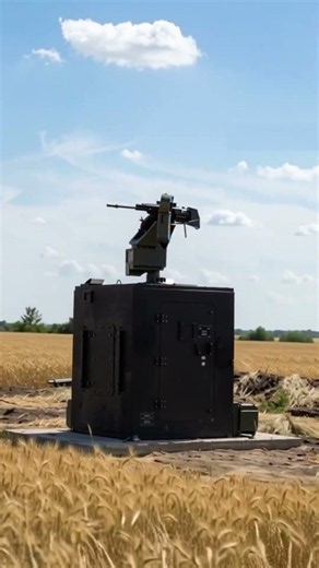 Remote Anti-Drone Turret with M2 Browning Now Hunting Kamikaze Drones